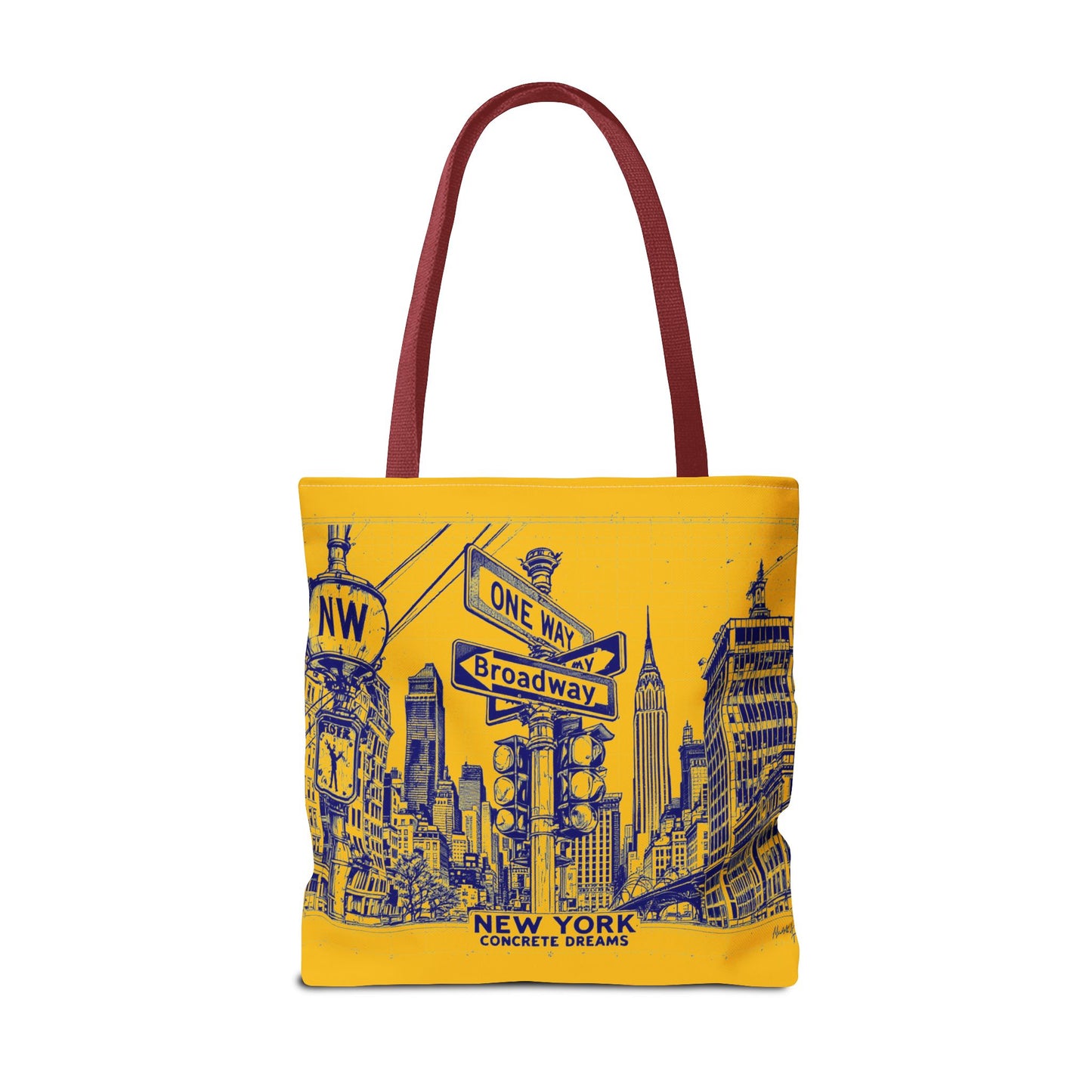 New York concrete dreams Tote Bag (AOP)