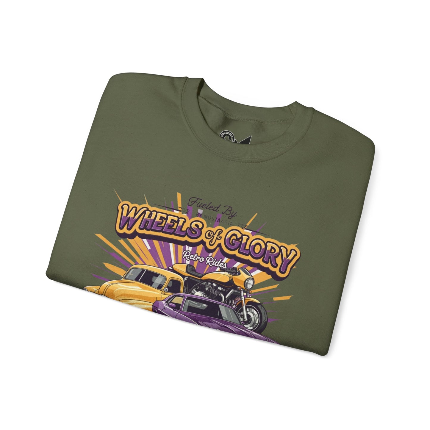 WHEELS OF GLORY Unisex Heavy Blend™ Crewneck Sweatshirt - StyleMZ