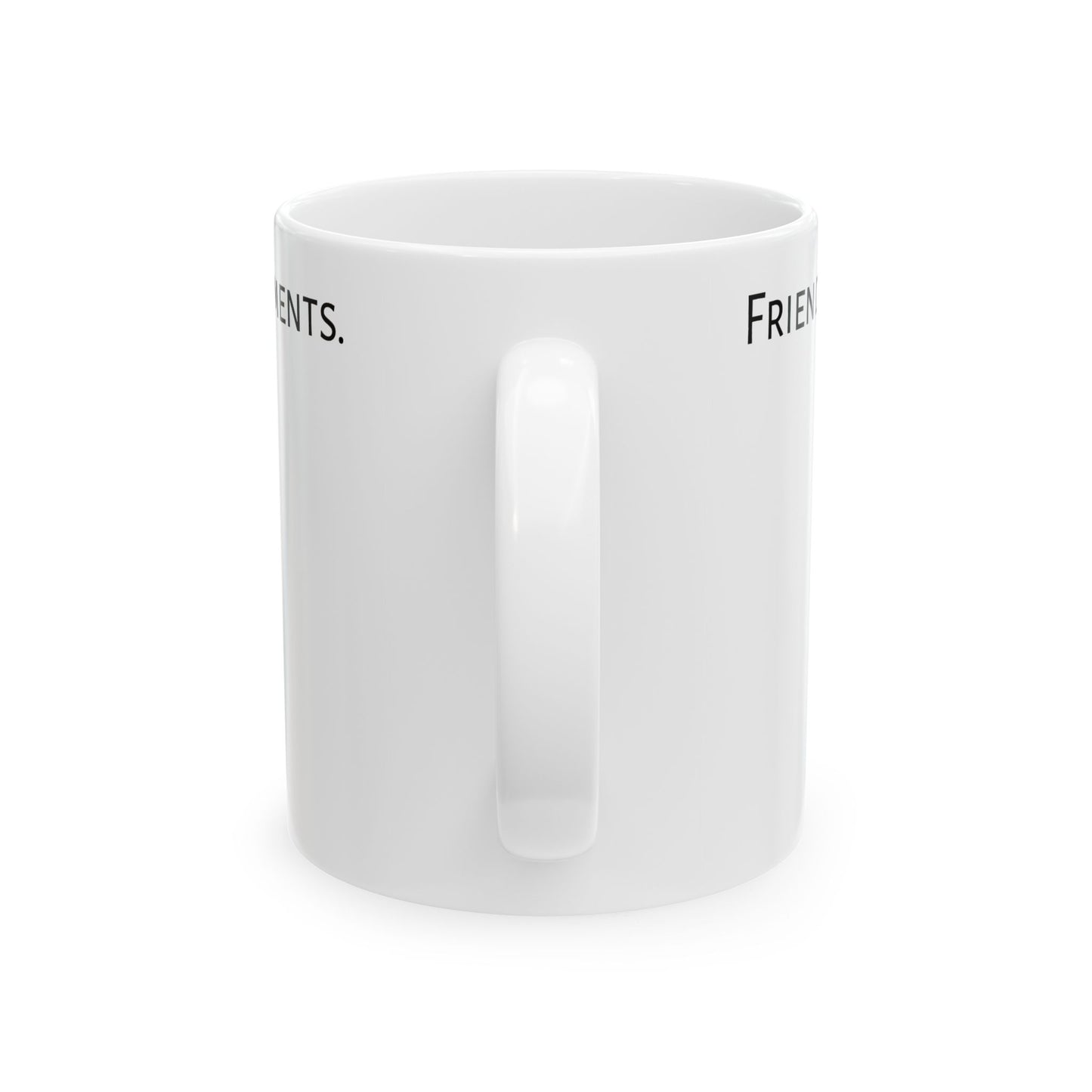 Friends, caffeine, and laid-back moments. Ceramic Mug, (11oz, 15oz) - StyleMZ