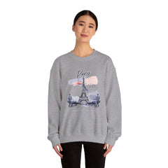 Korea -  Eiffel Tower Unisex Heavy Blend™ Crewneck Sweatshirt  - StyleMZ