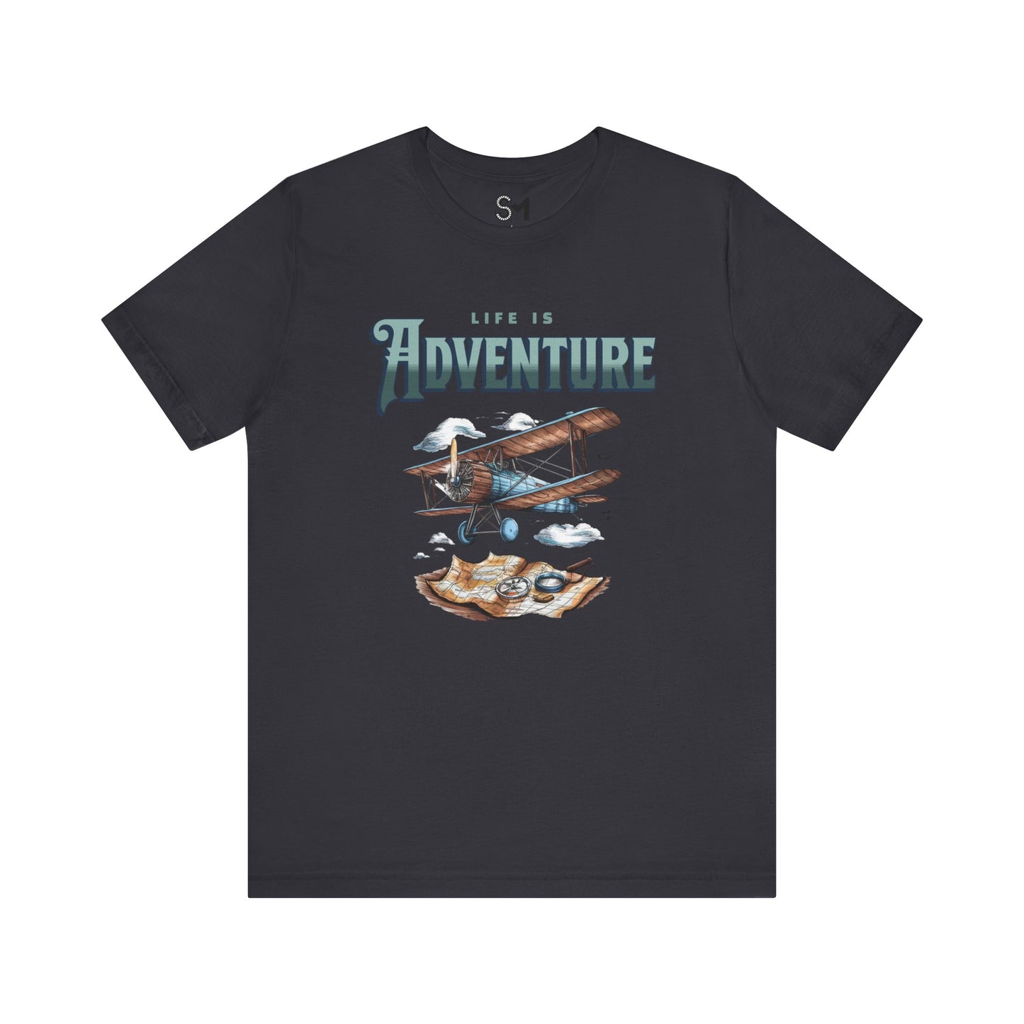 Life is adventure Unisex Jersey Short Sleeve Tee - Stylemz