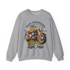 Run forward Unisex Heavy Blend™ Crewneck Sweatshirt  - StyleMZ