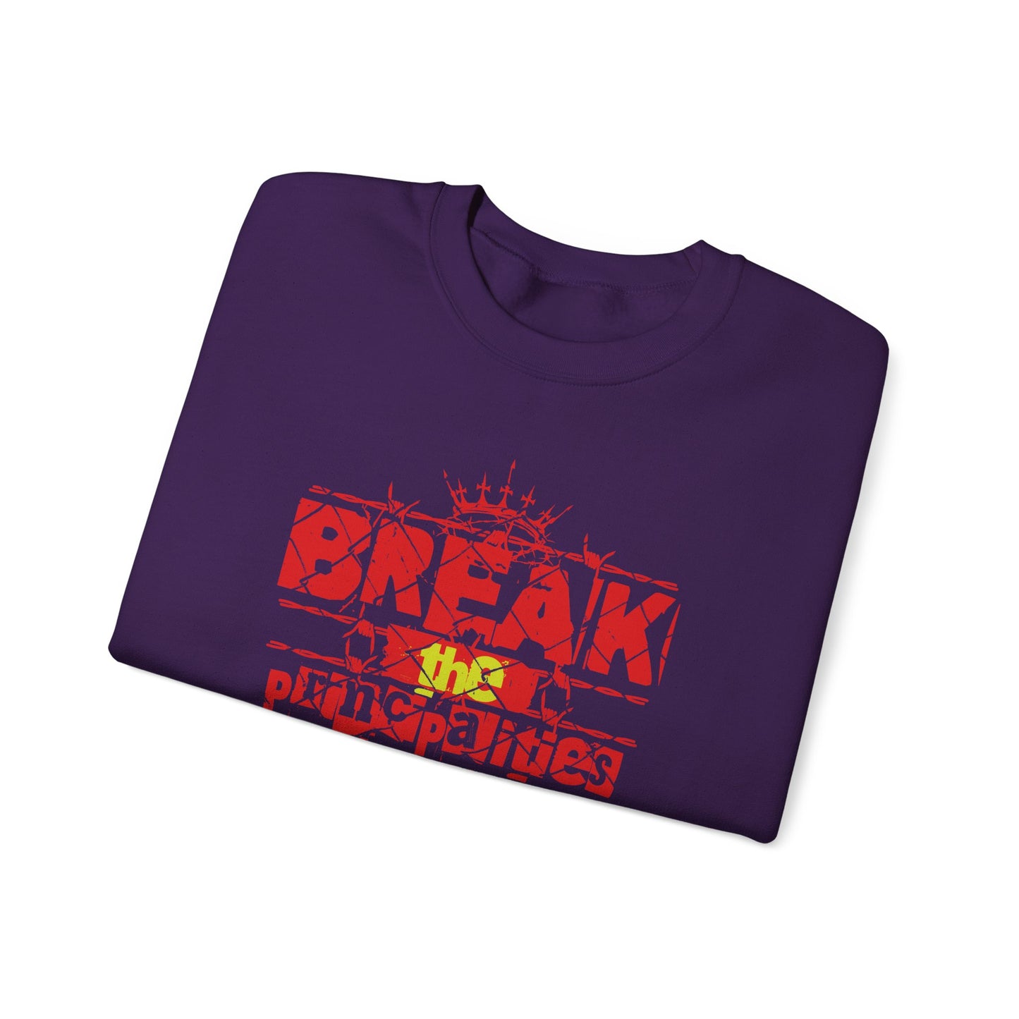 Break the principles Unisex Heavy Blend™ Crewneck Sweatshirt - StyleMZ