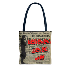 Korea -  Believers never die Tote Bag (AOP)  - StyleMZ