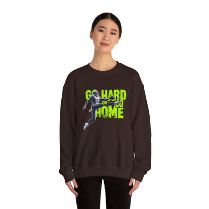 Go hard or go home Unisex Heavy Blend™ Crewneck Sweatshirt - StyleMZ