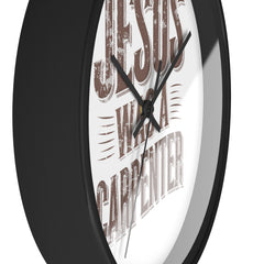 Jesus was a carpenter Wall Clock  - Korea  - StyleMZ