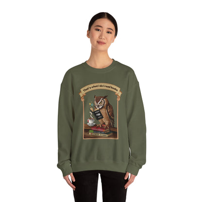 I read books Unisex Heavy Blend™ Crewneck Sweatshirt - StyleMZ