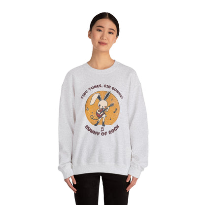 Tiny tunes big bunny! Unisex Heavy Blend™ Crewneck Sweatshirt - StyleMZ