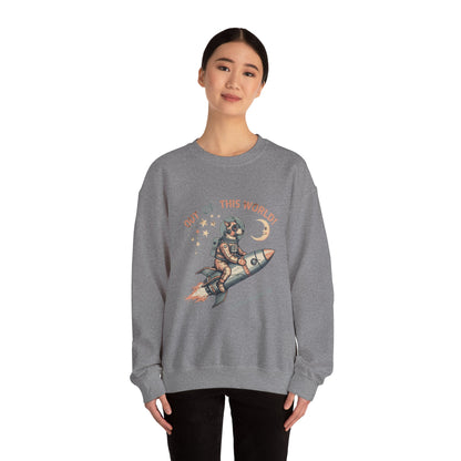 Out of this world Unisex Heavy Blend™ Crewneck Sweatshirt - StyleMZ