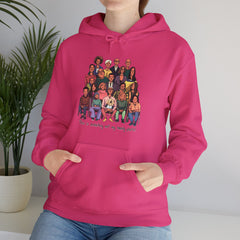 Definitivamente no es mi foto familiar Sudadera con capucha unisex Heavy Blend™ - Corea - StyleMZ 