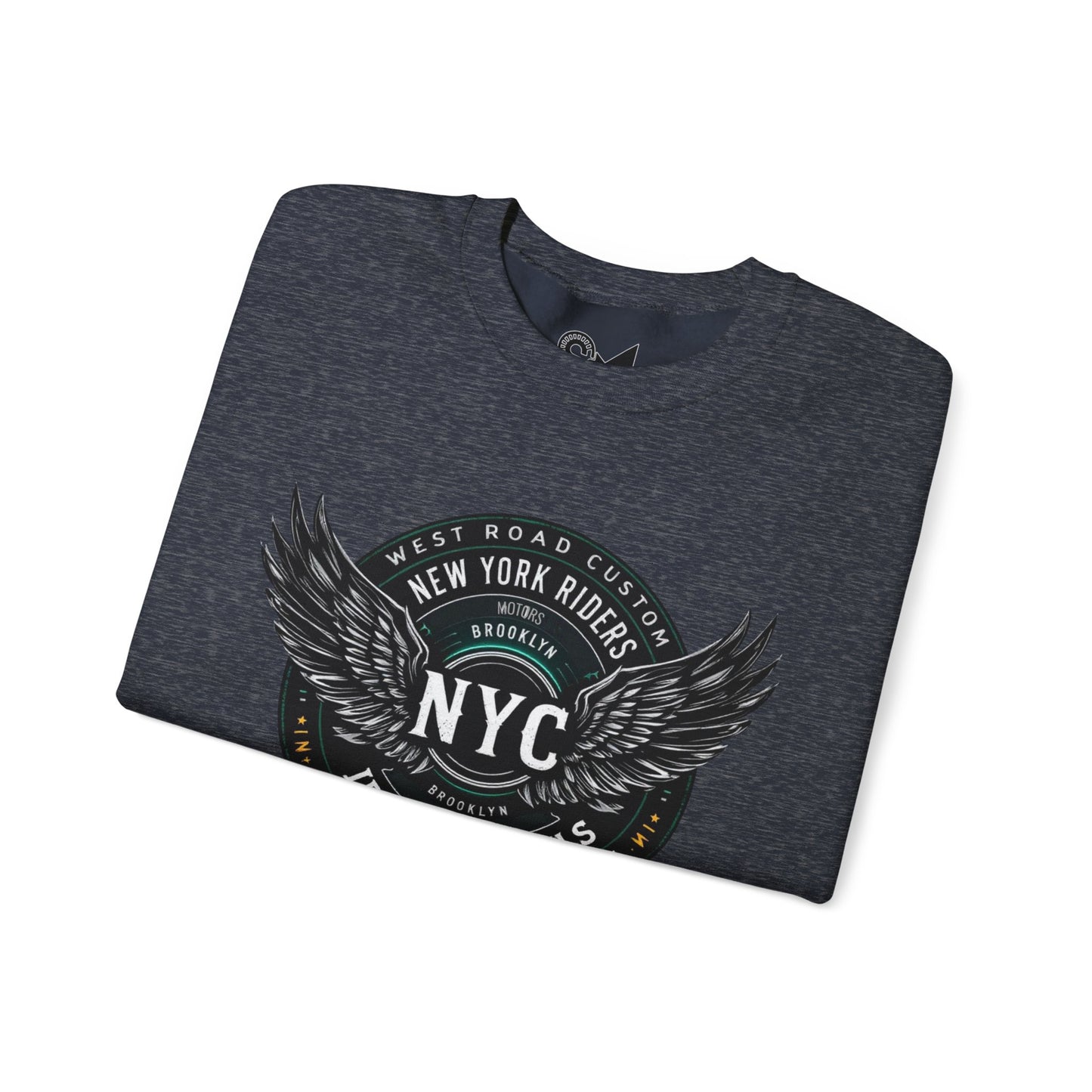 New York Riders Unisex Heavy Blend™ Crewneck Sweatshirt - StyleMZ