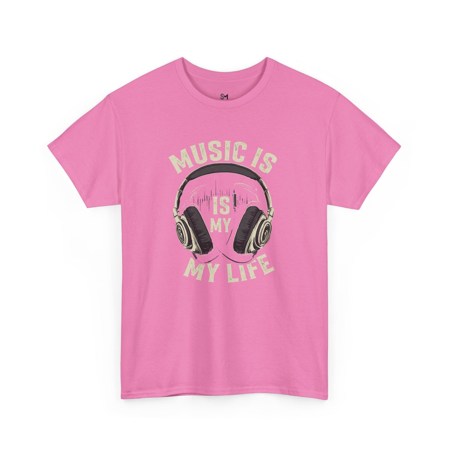 Music is my life Unisex Heavy Cotton Tee - Stylemz