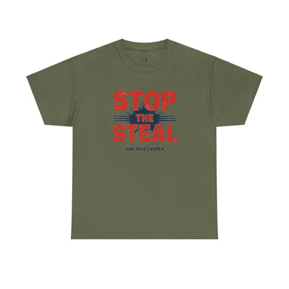 Stop the steal Unisex Heavy Cotton Tee