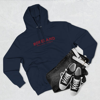 Roseland Three-Panel Fleece Hoodie - StyleMZ