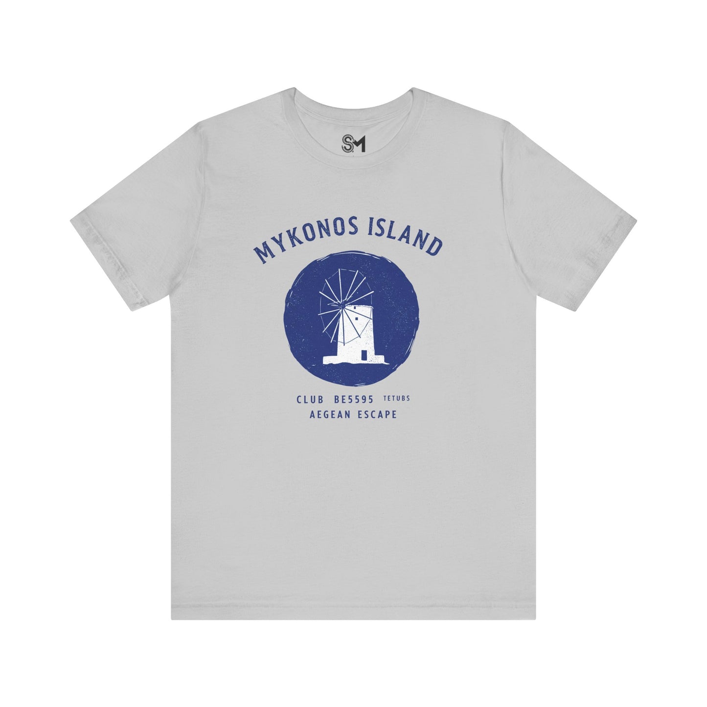 Mykonos Island Unisex Jersey Short Sleeve Tee