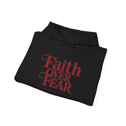 Faith over fear Unisex Heavy Blend™ Hooded Sweatshirt - StyleMZ