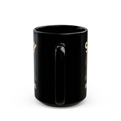 Korea -  T-rex Black Mug (11oz, 15oz)  - StyleMZ