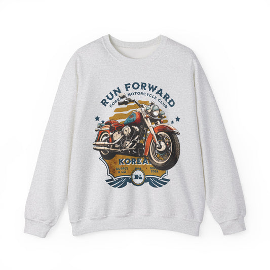 Run forward Unisex Heavy Blend™ Crewneck Sweatshirt  - StyleMZ