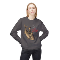 Korea -  Riding the Waves of Imagination Unisex Midweight Softstyle Fleece Crewneck Sweatshirt  - StyleMZ