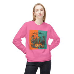 Korea -  Whimsical World Unisex Midweight Softstyle Fleece Crewneck Sweatshirt  - StyleMZ