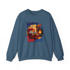 Home is the best place Unisex Heavy Blend™ Crewneck Sweatshirt  - StyleMZ