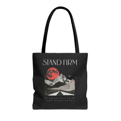 Stand firm Tote Bag (AOP) - StyleMZ - Stylemz