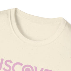 Korea -  Discover Original Pink Unisex Softstyle T-Shirt  - StyleMZ