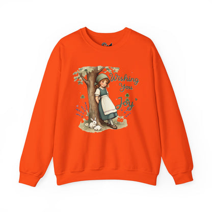 Wishing you joy Unisex Heavy Blend™ Crewneck Sweatshirt - StyleMZ