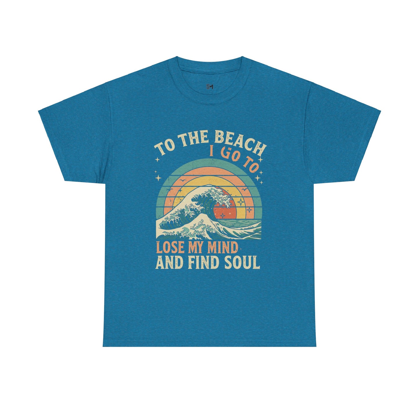 To the beach Unisex Heavy Cotton Tee