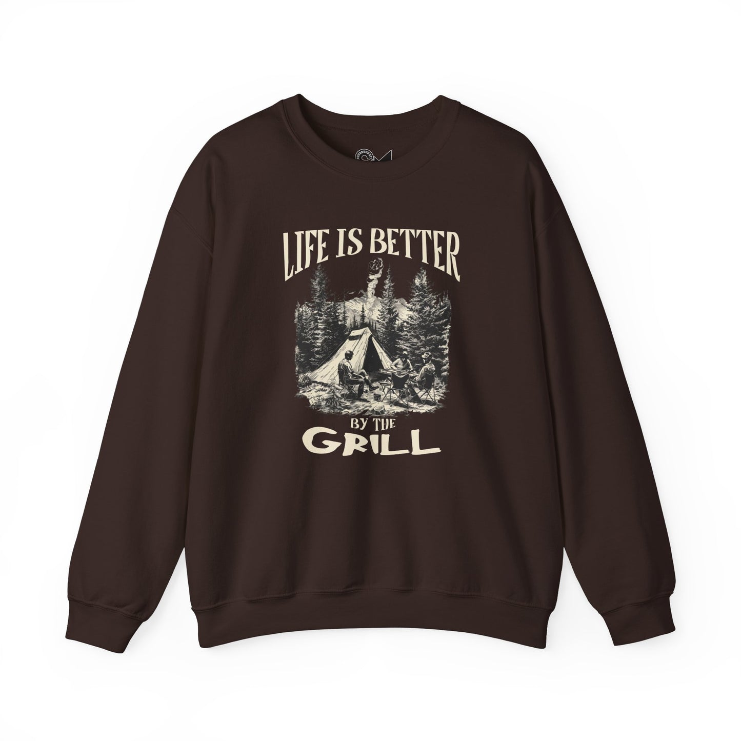 Life is better Unisex Heavy Blend™ Crewneck Sweatshirt - StyleMZ