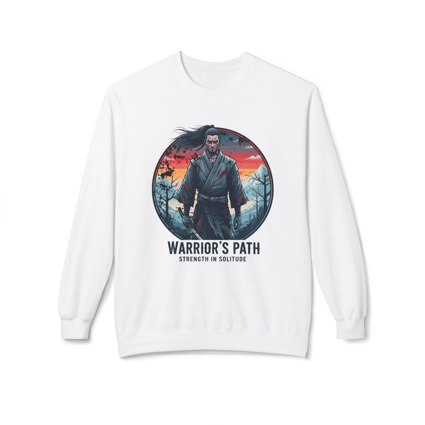 Warrior's Path Unisex Midweight Softstyle Fleece Crewneck Sweatshirt - StyleMZ