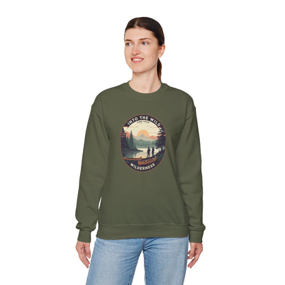 Into the Wild Unisex Heavy Blend™ Crewneck Sweatshirt - StyleMZ