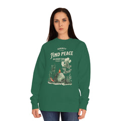 Korea -  In him find peace Unisex Crew Sweatshirt  - StyleMZ