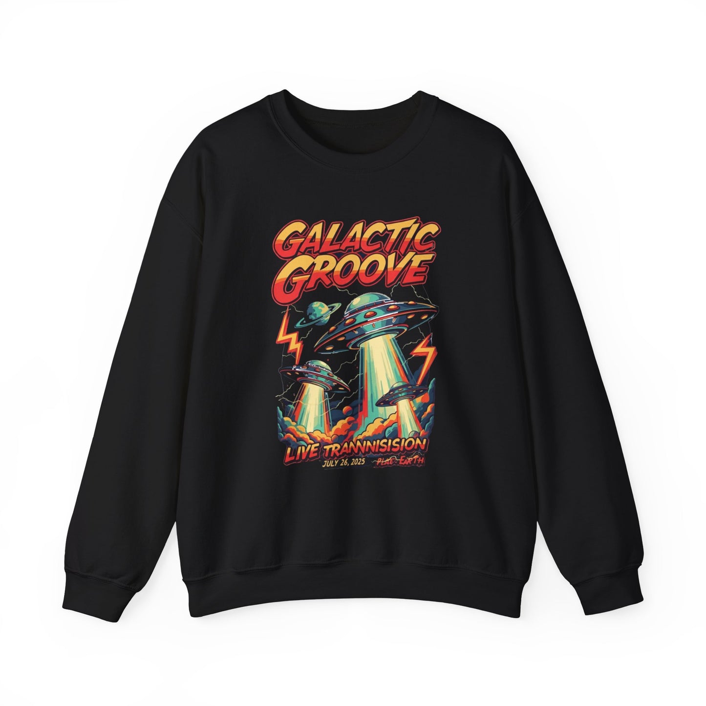 Galactic groove Unisex Heavy Blend™ Crewneck Sweatshirt - StyleMZ