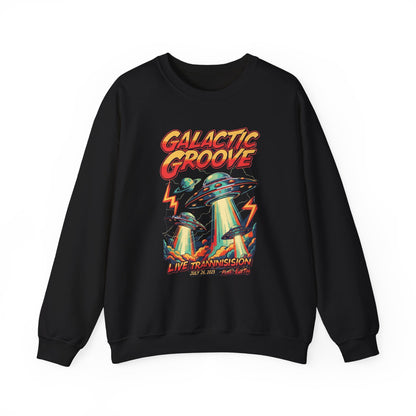 Galactic groove Unisex Heavy Blend™ Crewneck Sweatshirt - StyleMZ