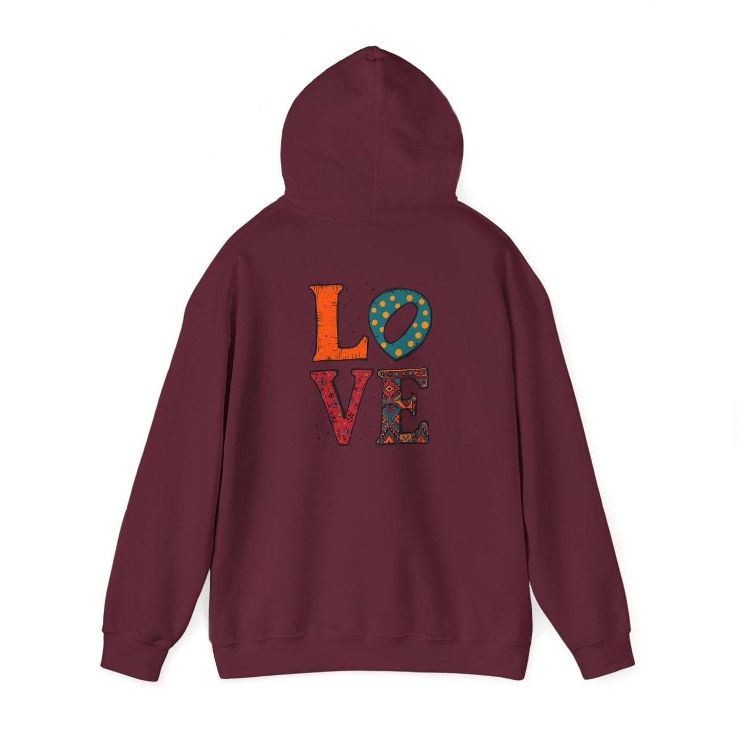 Love Unisex Heavy Blend™ Hooded Sweatshirt - StyleMZ