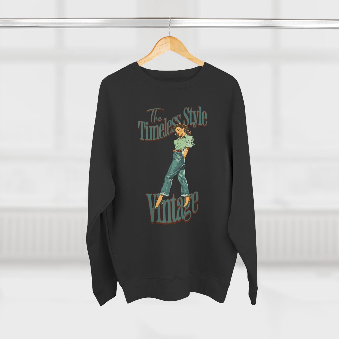 Korea - Timeless style Unisex Crewneck Sweatshirt - StyleMZ - Stylemz