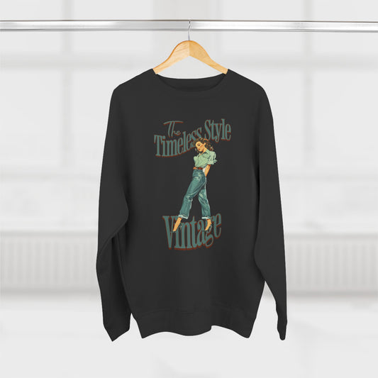 Korea -  Timeless style Unisex Crewneck Sweatshirt  - StyleMZ