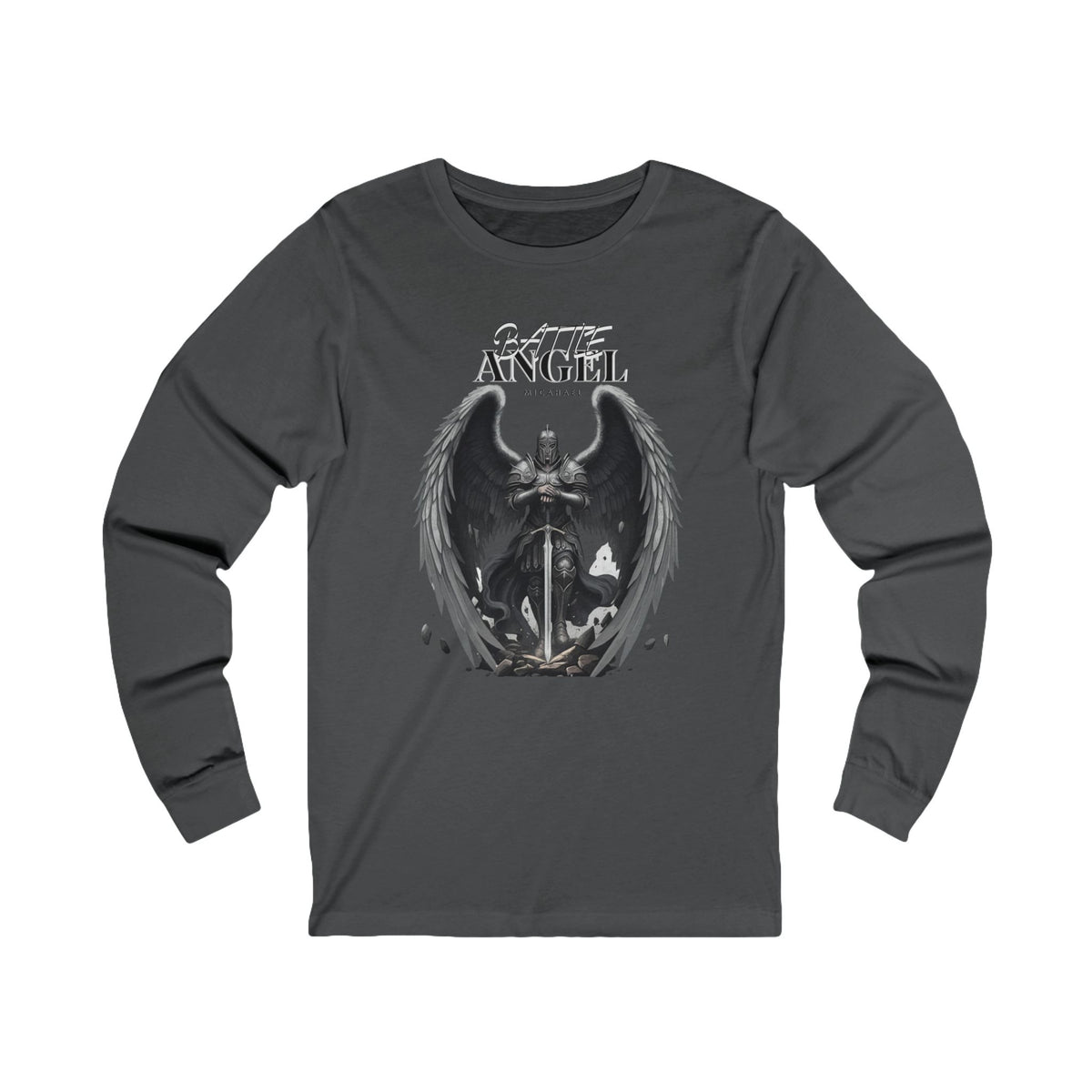 Korea -  Battle Angel Unisex Jersey Long Sleeve Tee  - StyleMZ