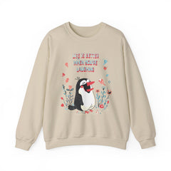 Korea -  Life is better when you're laughing Unisex Heavy Blend™ Crewneck Sweatshirt  - StyleMZ