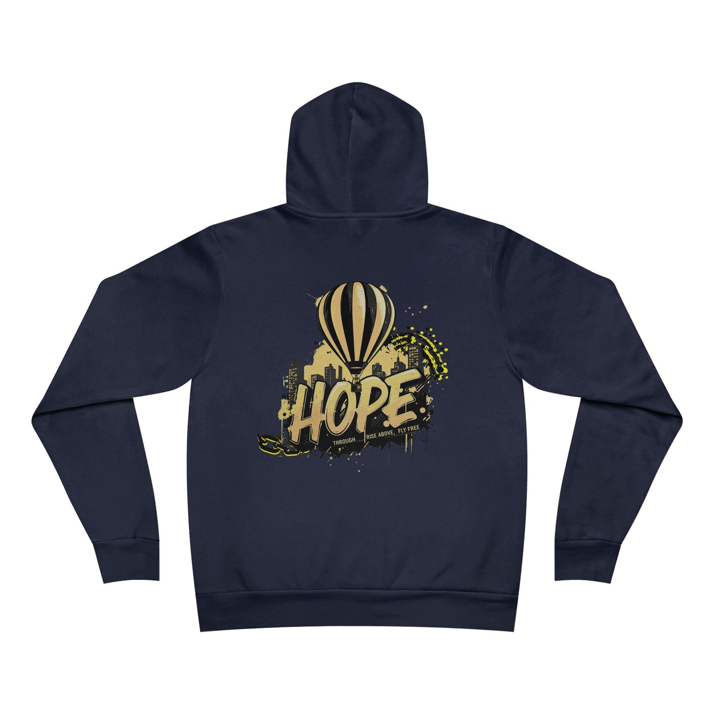 Hope Unisex Sponge Fleece Pullover Hoodie - StyleMZ - Stylemz