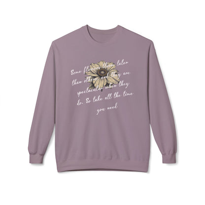 Korea -  Your bloom will be spectacular Unisex Midweight Softstyle Fleece Crewneck Sweatshirt  - StyleMZ