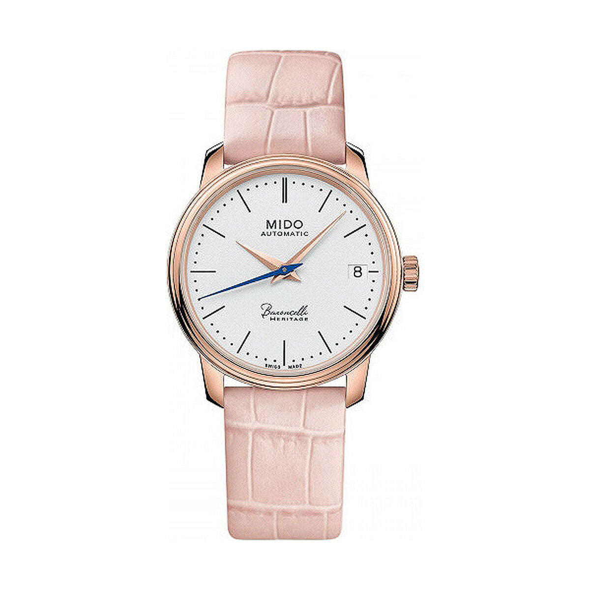 Ladies' Watch Mido Ø 33 mm with Leather Strap and Date