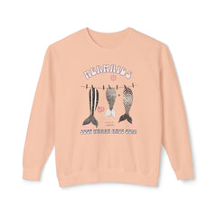 Korea -  Mermaids just want to have a sun! Unisex Lightweight Crewneck Sweatshirt  - StyleMZ