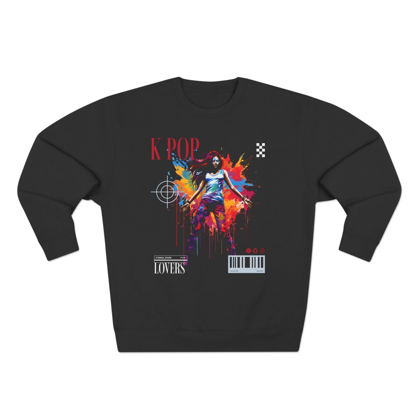 Korea -  K POP LOVERS Unisex Crewneck Sweatshirt  - StyleMZ