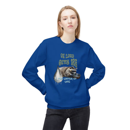 Korea -  The water of life Unisex Midweight Softstyle Fleece Crewneck Sweatshirt  - StyleMZ