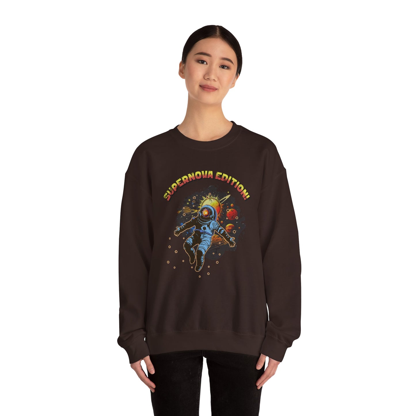 Supernova edition Unisex Heavy Blend™ Crewneck Sweatshirt - StyleMZ