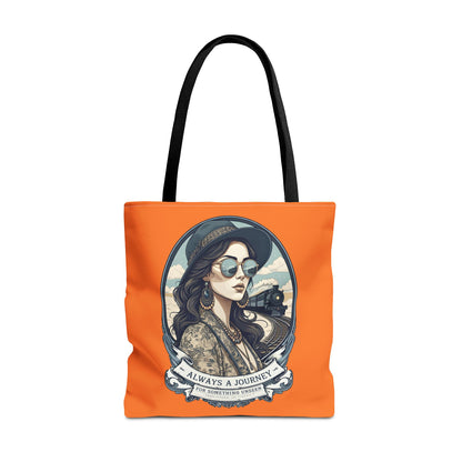 Always a journey Tote Bag (AOP) - StyleMZ