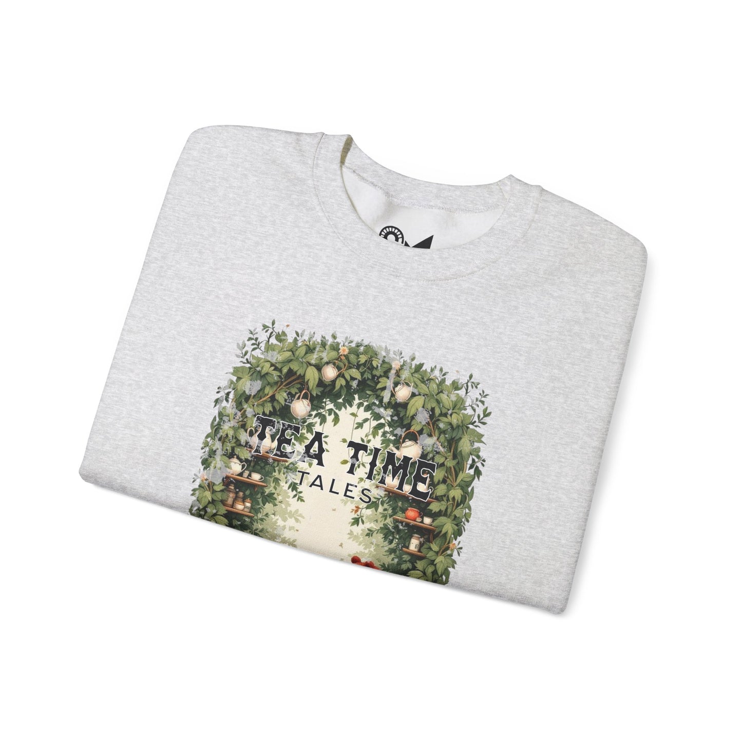 Tea time tales Unisex Heavy Blend™ Crewneck Sweatshirt - StyleMZ