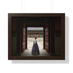 Korea -  Timeless grace Framed Horizontal Poster  - StyleMZ